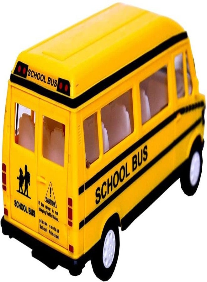 USCATALOG International Toy World Pull Back School Toy Bus for Kids - Image 5